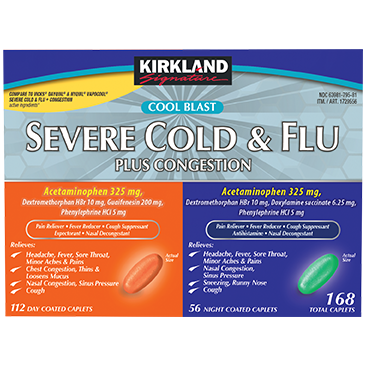 Kirkland Signature Severe Cold & Flu