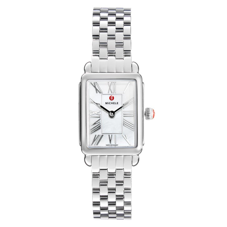Michele Deco Park Stainless Steel White Dial Quartz Women display picture 3