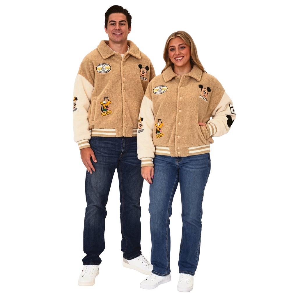 HERCULES シャンブレー ジャケット　80s スウェットセット Disney Adult Unisex Fleece Varsity Jacket | Costco