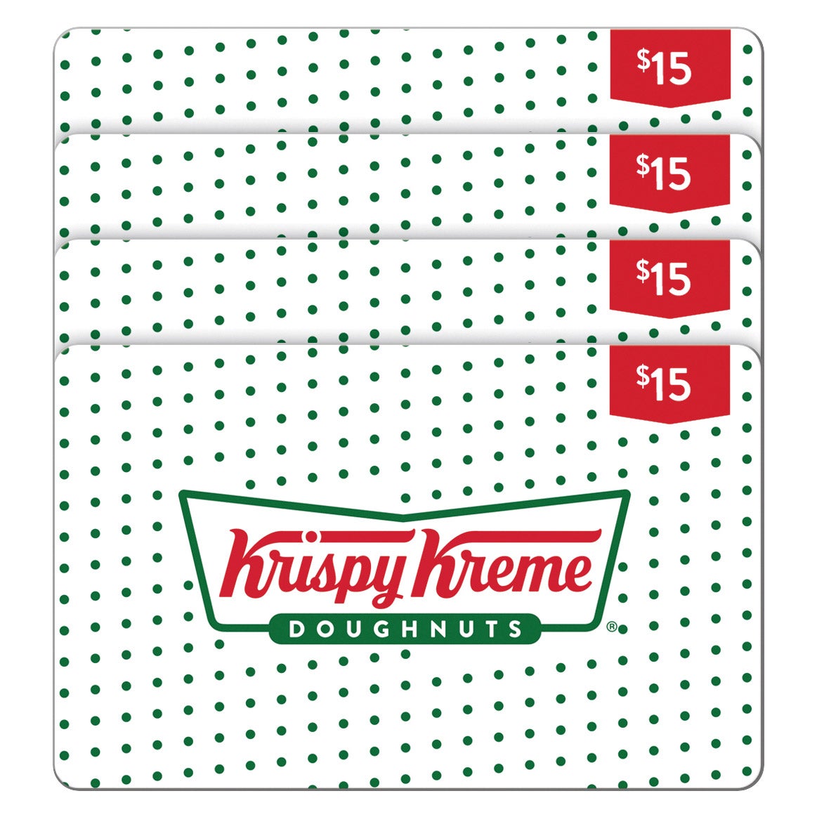 Krispy Kreme Four Restaurant $15 eGift Card ($60 Value)