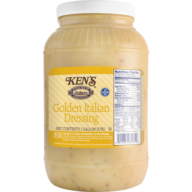 Ken's Golden Italian Dressing, 1 Gallon | Costco Ken's Golden Italian Dressing, 1 Gallon | Costco
