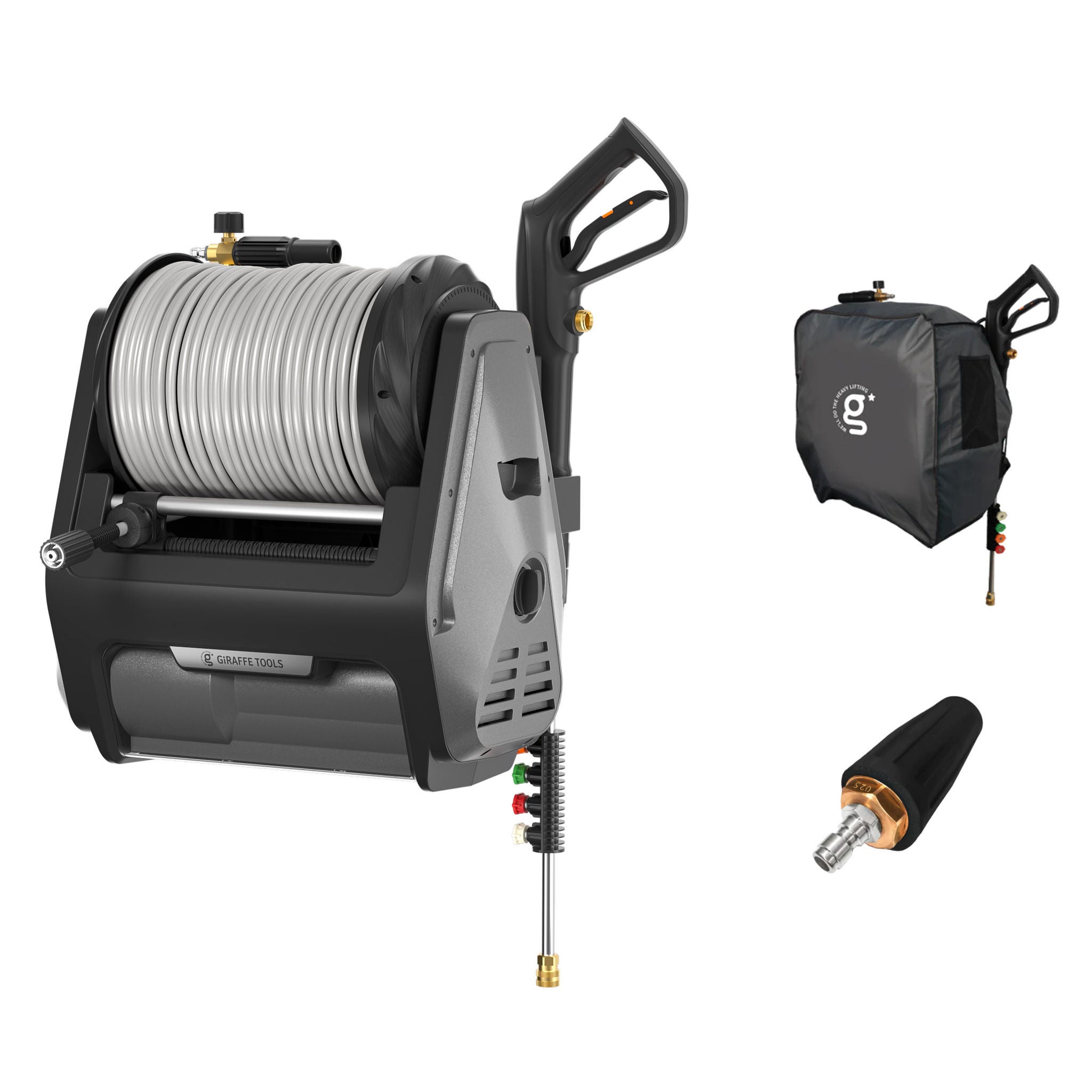 Giraffe Tools Grandfalls Electric Pressure Washer Pro 3400 PSI