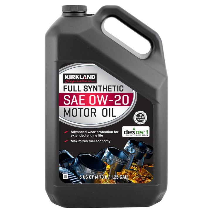 Kirkland Signature 0W-20 Full Synthetic Motor Oil 5-quart, 4-pack