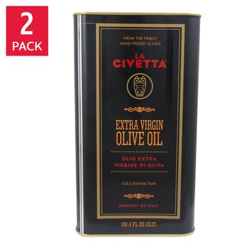 小物 Loneo italian oil2 La Civetta Italian Extra Virgin Olive Oil 3L, Tins, 2-pack | Costco
