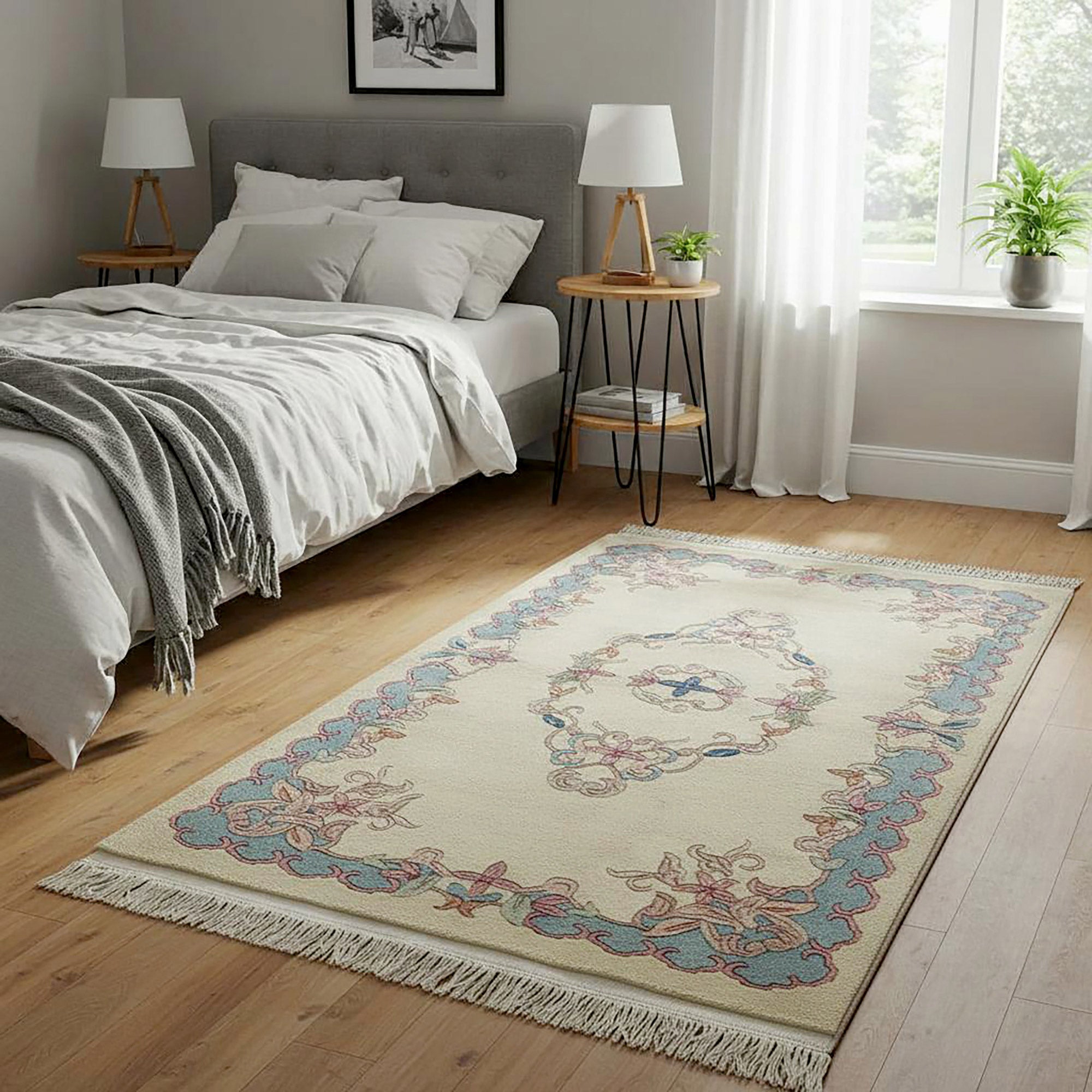 Pagoda Hand Knotted Rug Collection, Clos Ivory | Costco
