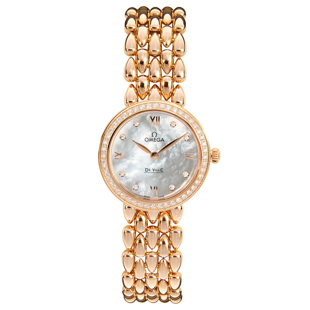 Omega De Ville Prestige Dewdrop Ladies Quartz Watch | Costco