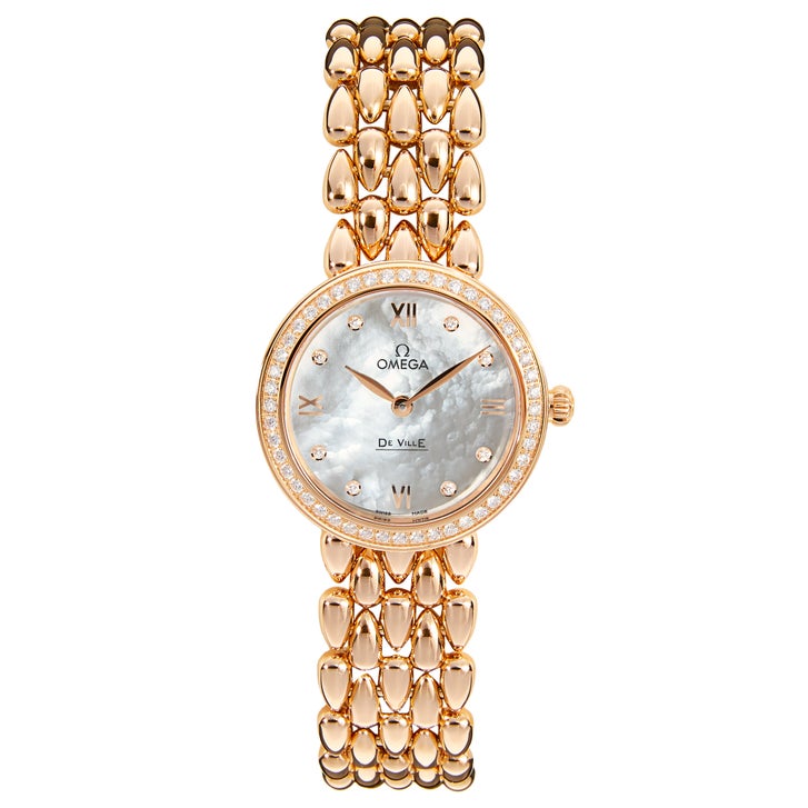 Omega De Ville Prestige Dewdrop Ladies Quartz Watch | Costco