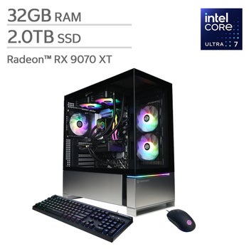 CyberPowerPC Gamer Supreme Gaming Desktop – Intel Core Ultra 7