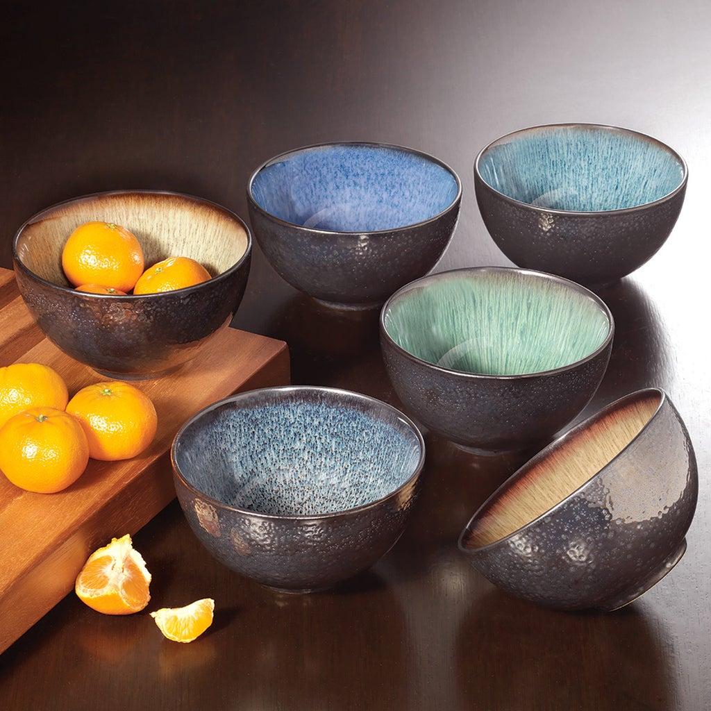 Mikasa Sapphire 6-piece Stoneware Bowl Set | Costco