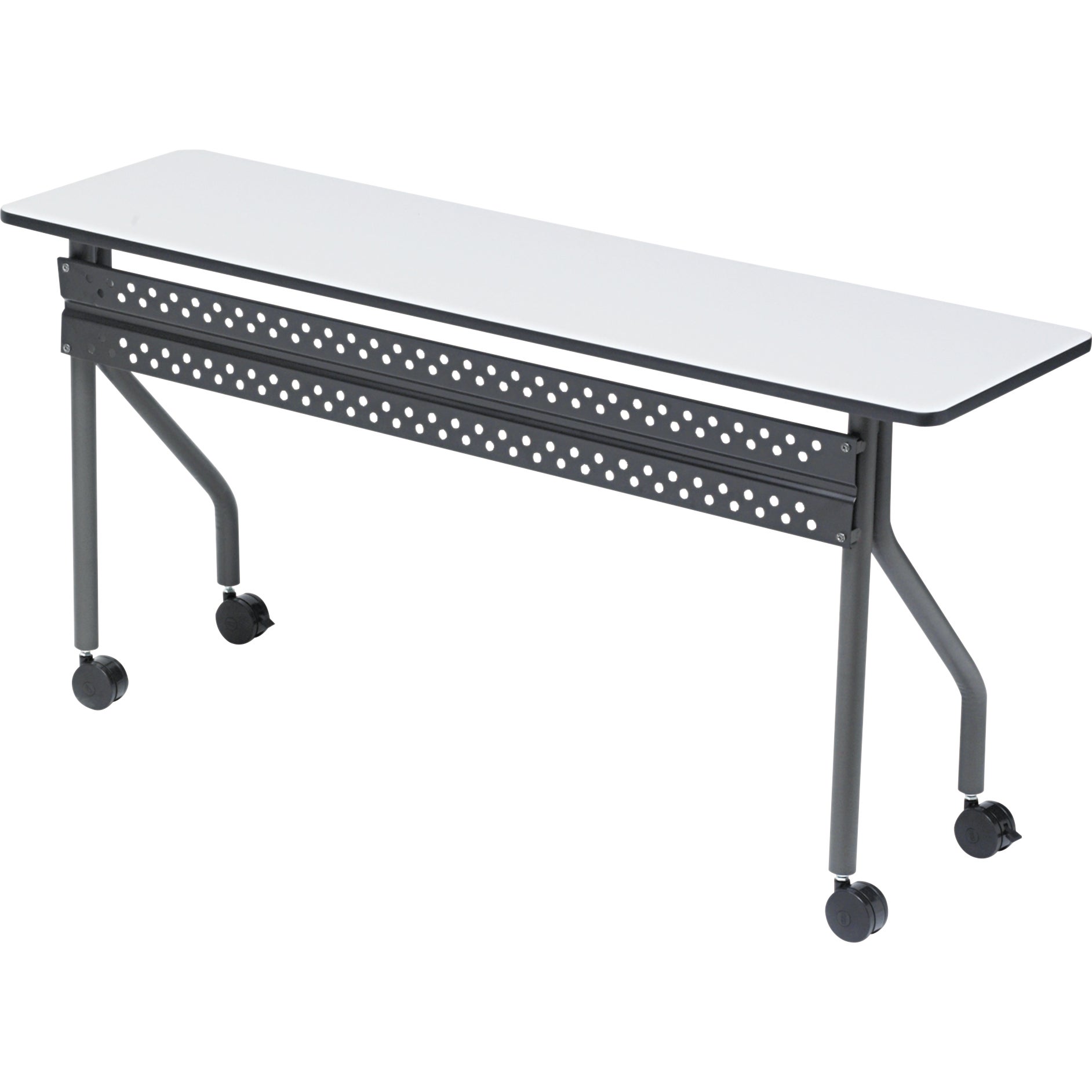 テーブル・チェア・ハンモック 0229 made addition table Iceberg OfficeWorks Melamine Mobile Training Table, 60 in L x 18