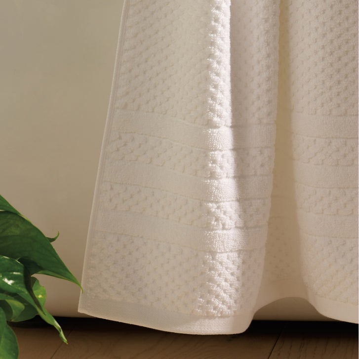 Bleeker & Main Waffle Bath Towel 2-piece Set | Costco