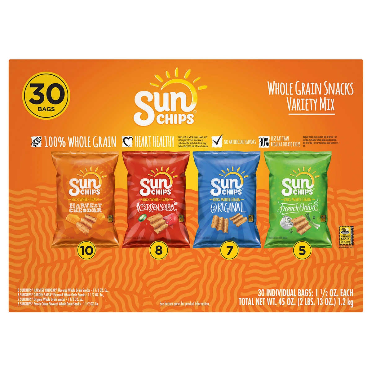 Frito-Lay SunChips Whole Grain Snacks