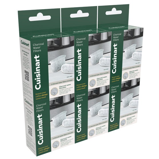 Cuisinart Authentic Charcoal Water Filters for Coffee Makers, 12-pack ...