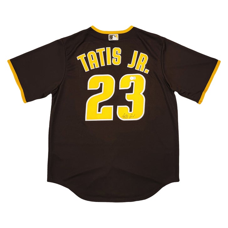 Fernando Tatis Jr. Autographed San Diego Padres Brown Nike Jersey