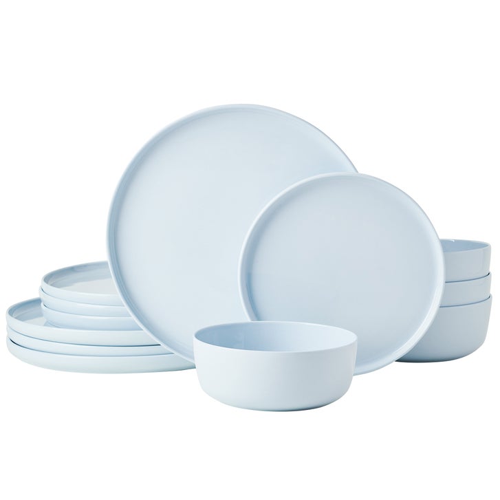 Mikasa Samantha 12-Piece Color Bone China Dinnerware | Costco