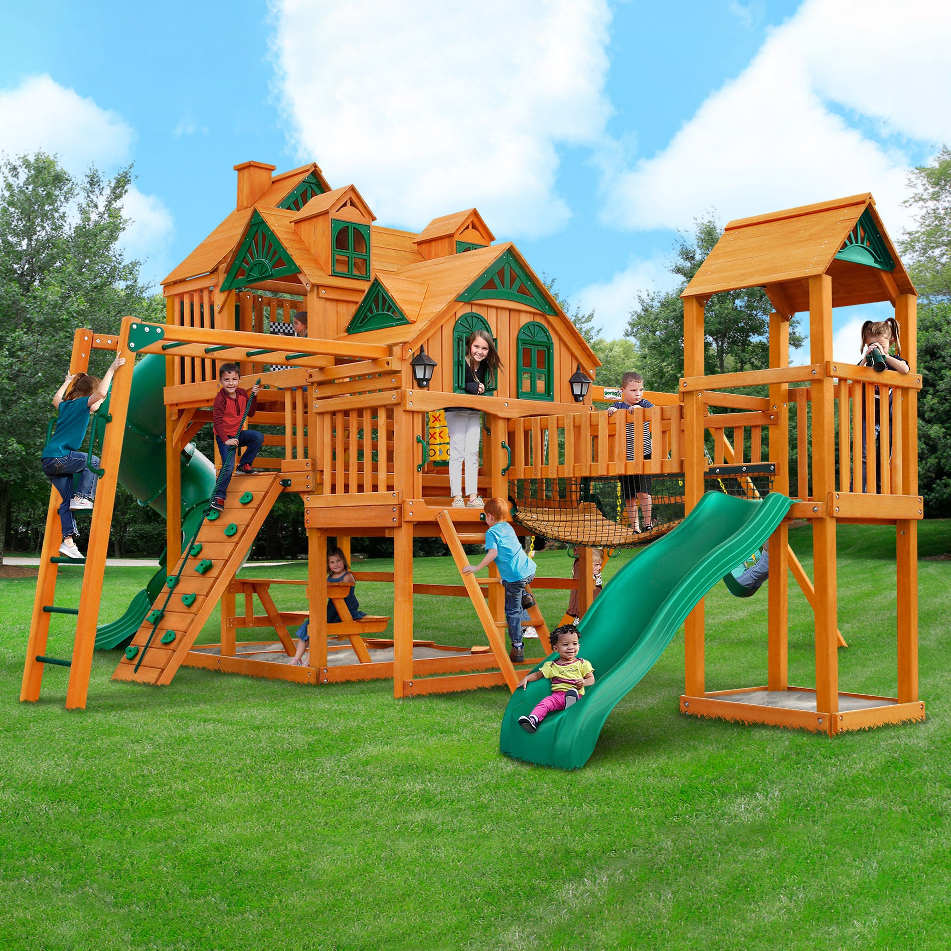 Gorilla Playsets Everest Elite Swing Set - Costco Next | Costco
