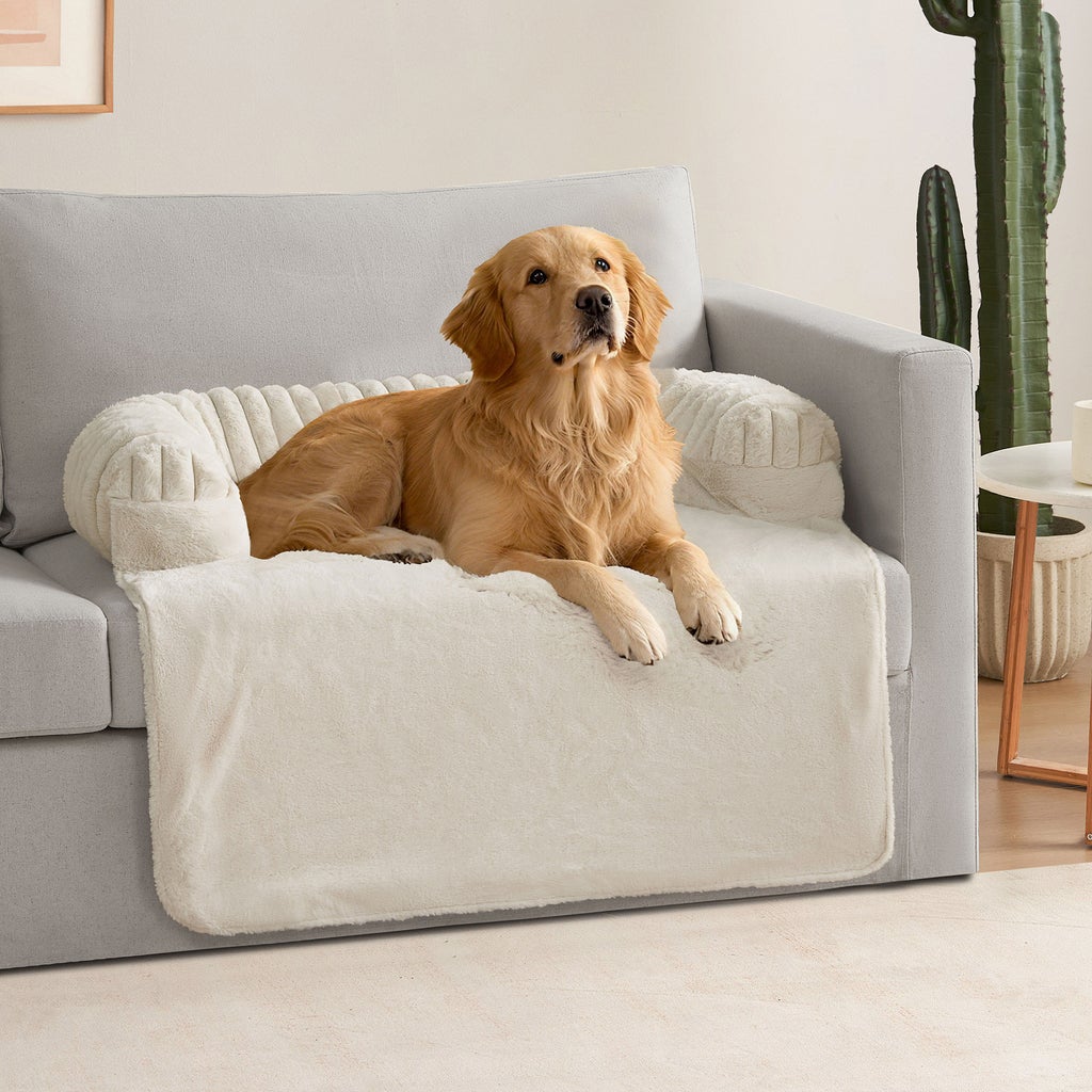 Glitz Reversible Pet Furniture Cover with Bolster