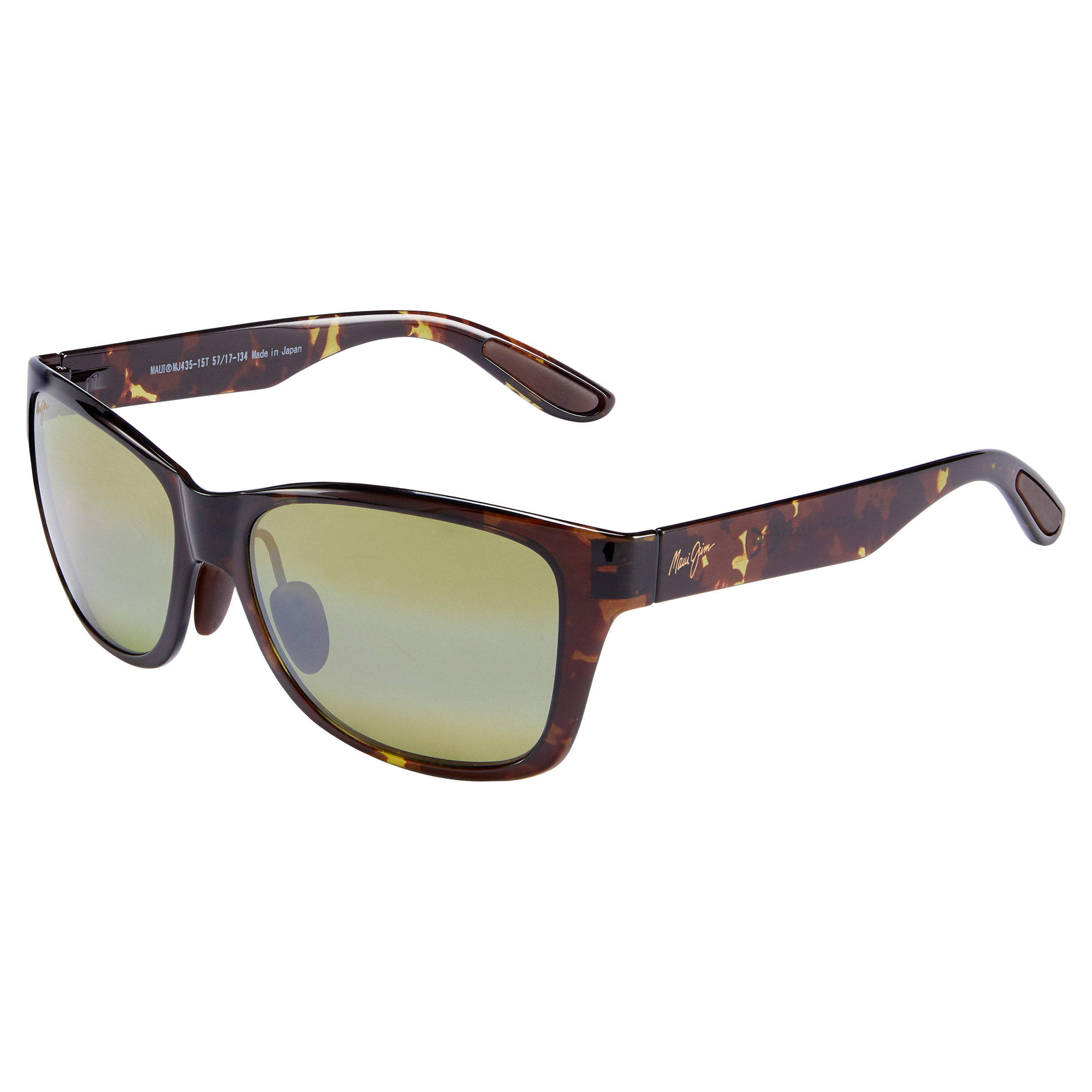 Maui Jim Road Trip HT435-15T Olive Tortoise Polarized Sunglasses