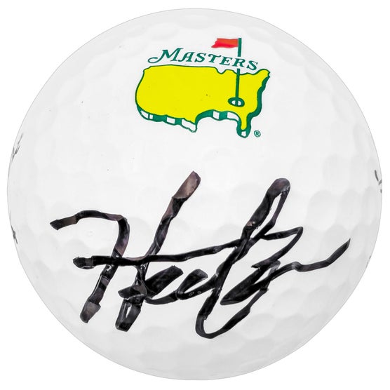 Hideki Matsuyama Autographed Titleist Masters Logo Pro V1 Golf