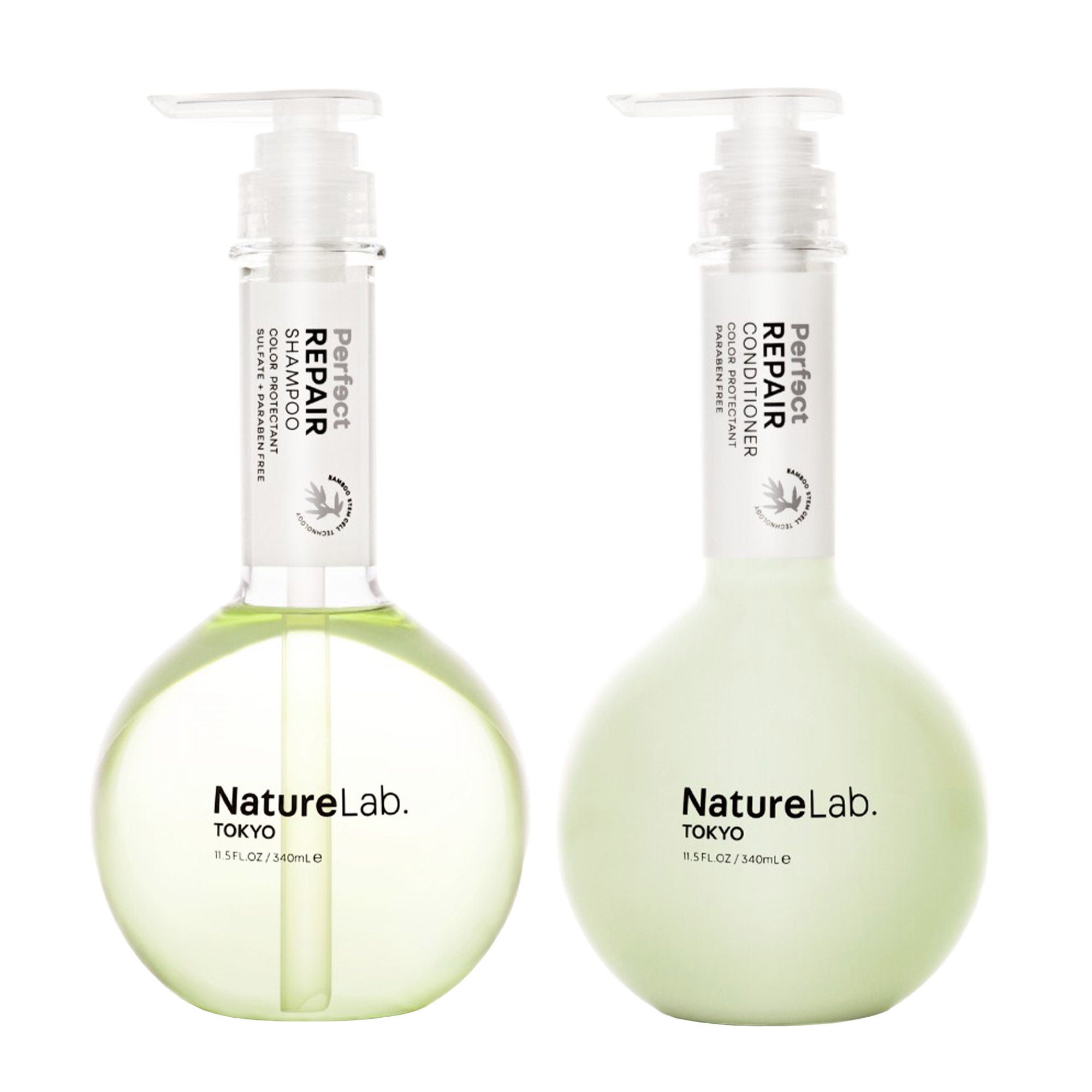 NatureLab TOKYO Perfect Repair Shampoo and Conditioner Set, 11.5