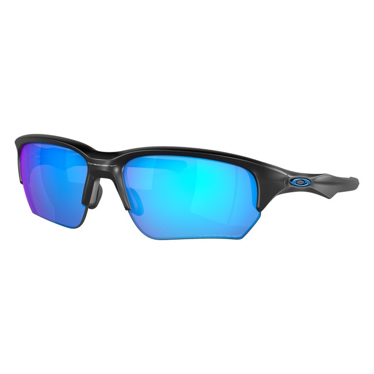 Oakley Flak Beta Matte Black Sapphire Iridium Polarized Sunglasses