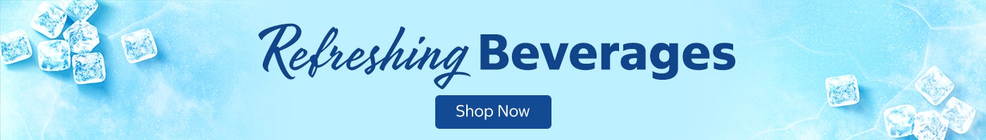 Refreshing Beverages. Shop Now