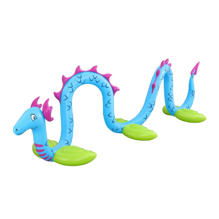 Giant Sea Serpent Kids Inflatable Sprinkler | Costco