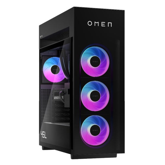 OMEN MAX 45L Gaming Desktop - AMD Ryzen 9 9950X3D - NVIDIA GeForce