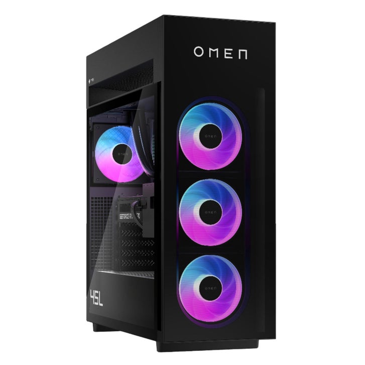 OMEN MAX 45L Gaming Desktop - AMD Ryzen 9 9950X3D - NVIDIA GeForce