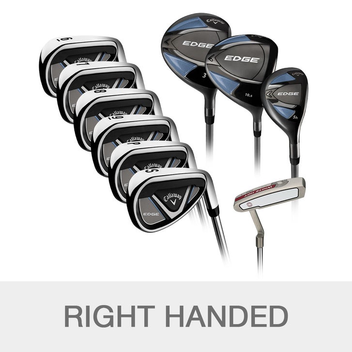 Callaway Edge Regular Flex 10-piece Golf Club Set, Right Handed