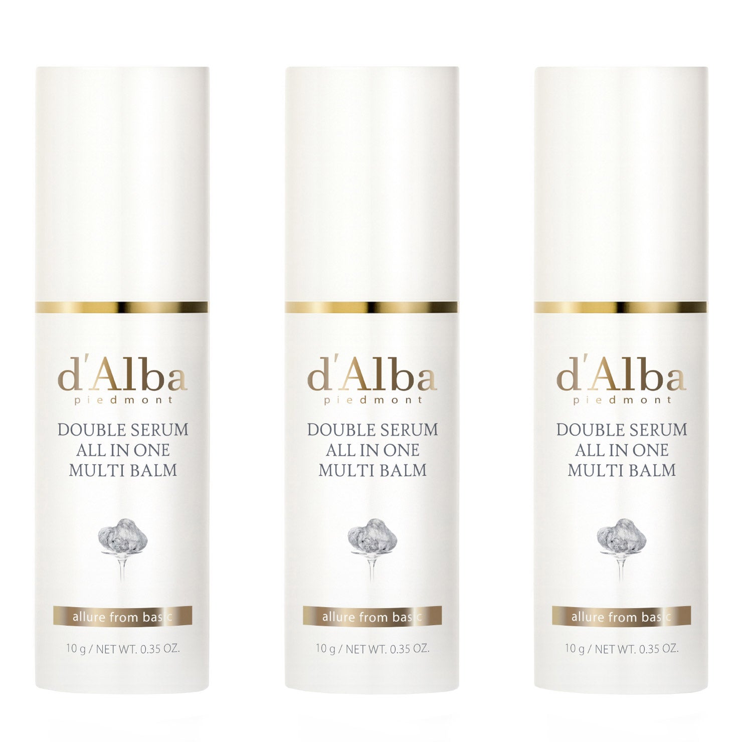 d'Alba All in One Double Shot セット d'Alba Double Serum Multi-Balm Stick, 0.35 oz, 3-pack | Costco