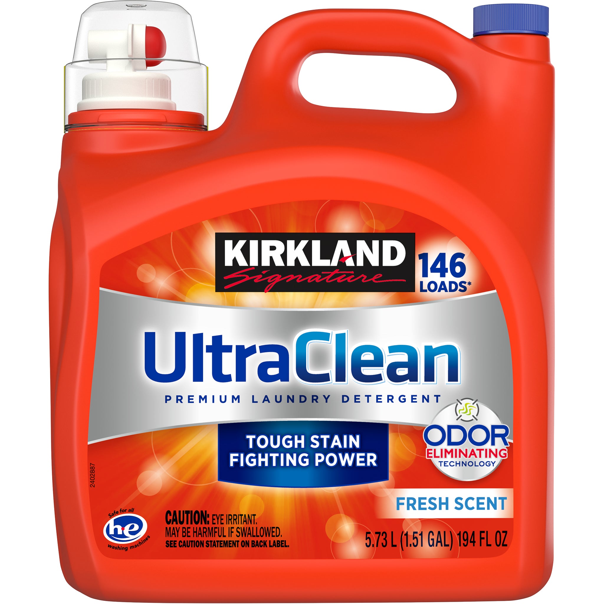 Kirkland Signature UltraClean Fresh Scent Liquid Laundry Detergent