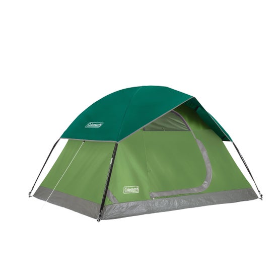 Coleman Sundome 2 Person Tent + Biscayne Big and Tall Sleeping Bag