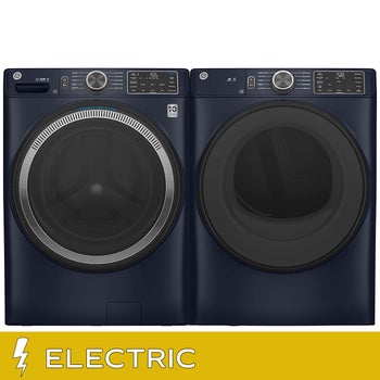 GE Laundry Bundle Front Load 5.5 cu. ft. Washer and 7.8 cu ft. Electric Dryer