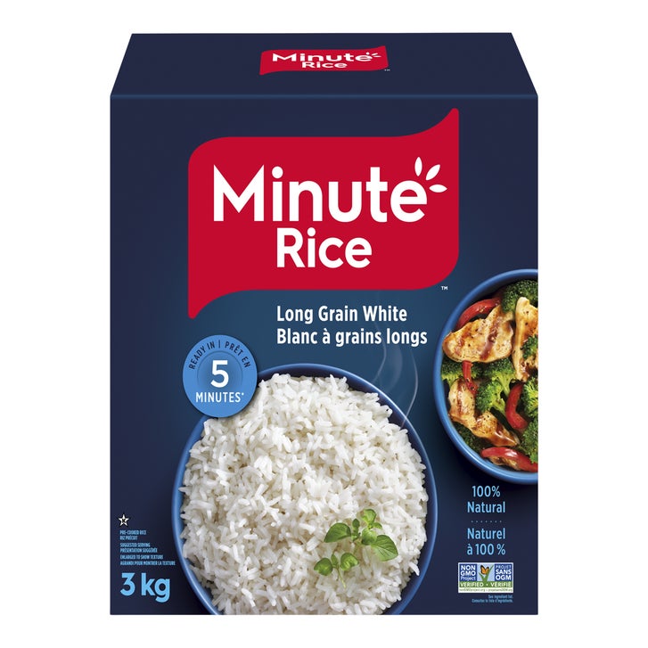 Minute Rice Long Grain Rice, 3 kg | Costco