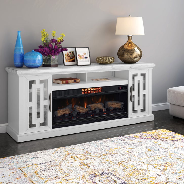 Tresanti Kerrigan TV Console with ClassicFlame CoolGlow 2-in-1