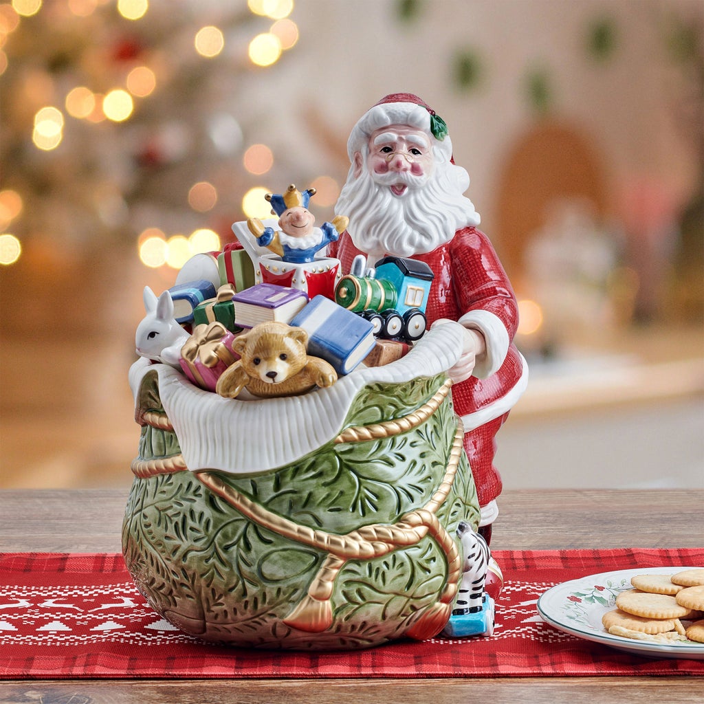Fitz and Floyd St. Nicholas Cookie Jar | Costco
