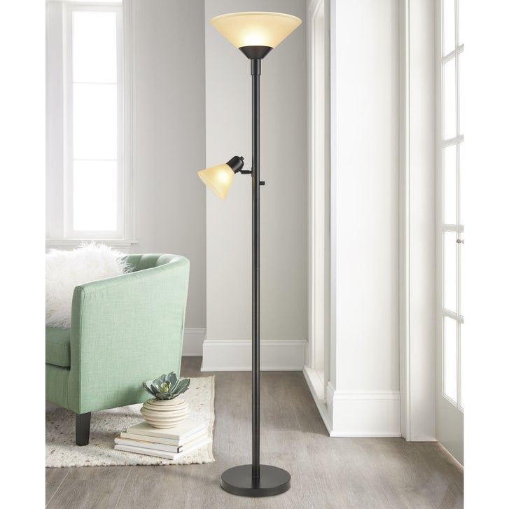 Torchiere Floor Lamp with Reading Light | Costco