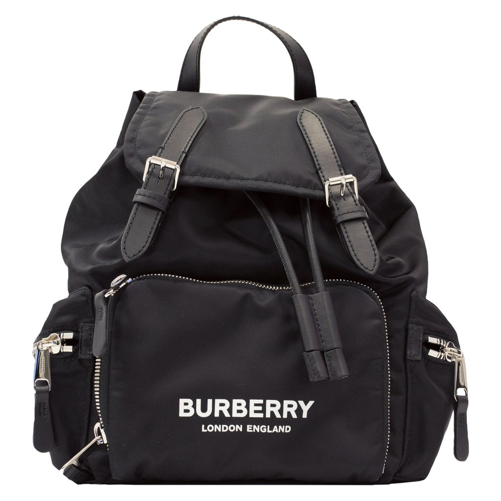 burberry laptop backpack "Check" Nylon Blue - Men A spacious backpack made in Italy from smooth calf leather Burberry Shield Backpack