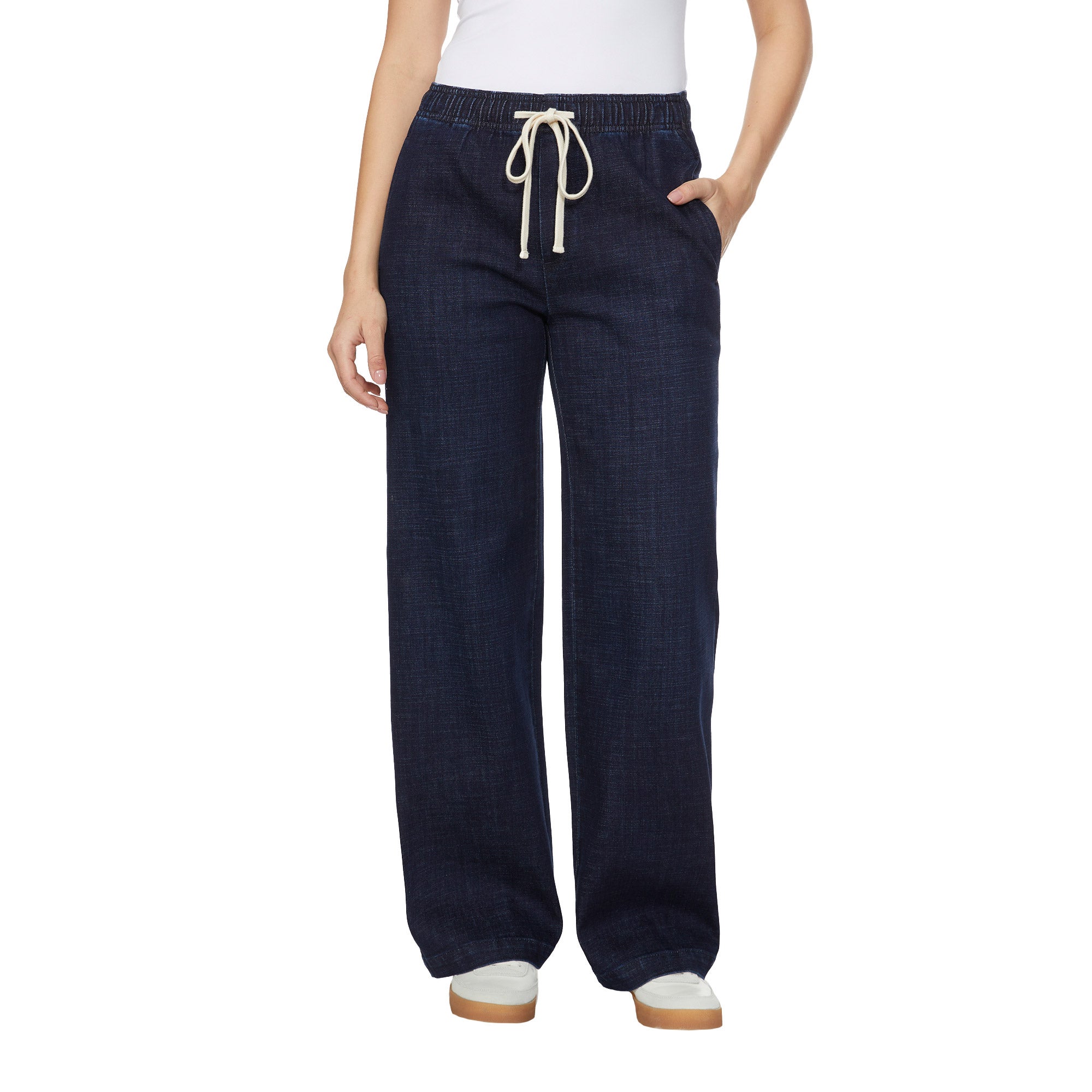 Buffalo Women's Wide Leg Pull-On Jean