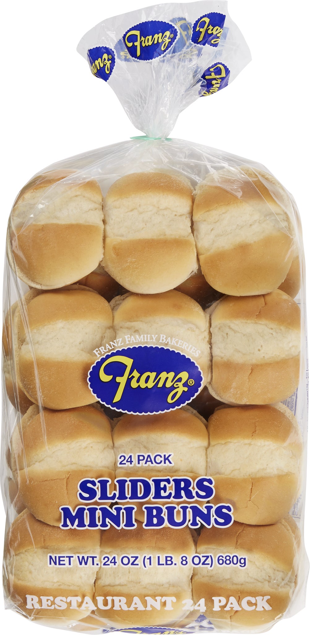 Franz Sliders Mini Hamburger Buns, 24 ct | Costco