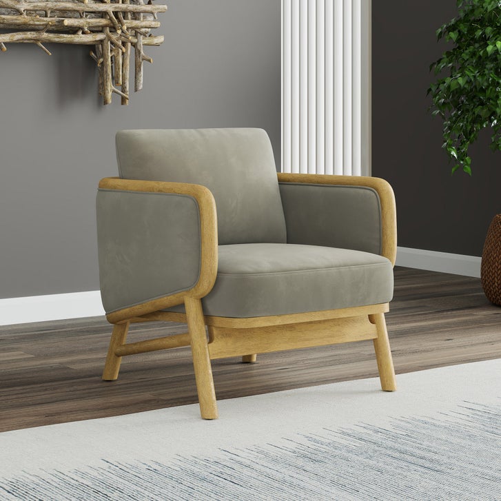 Mokena Fabric Accent Chair | Costco