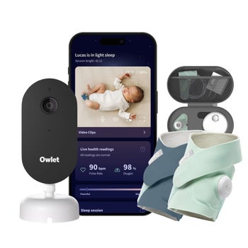 Owlet Dream Duo Ultimate Smart Baby Monitor Bundle