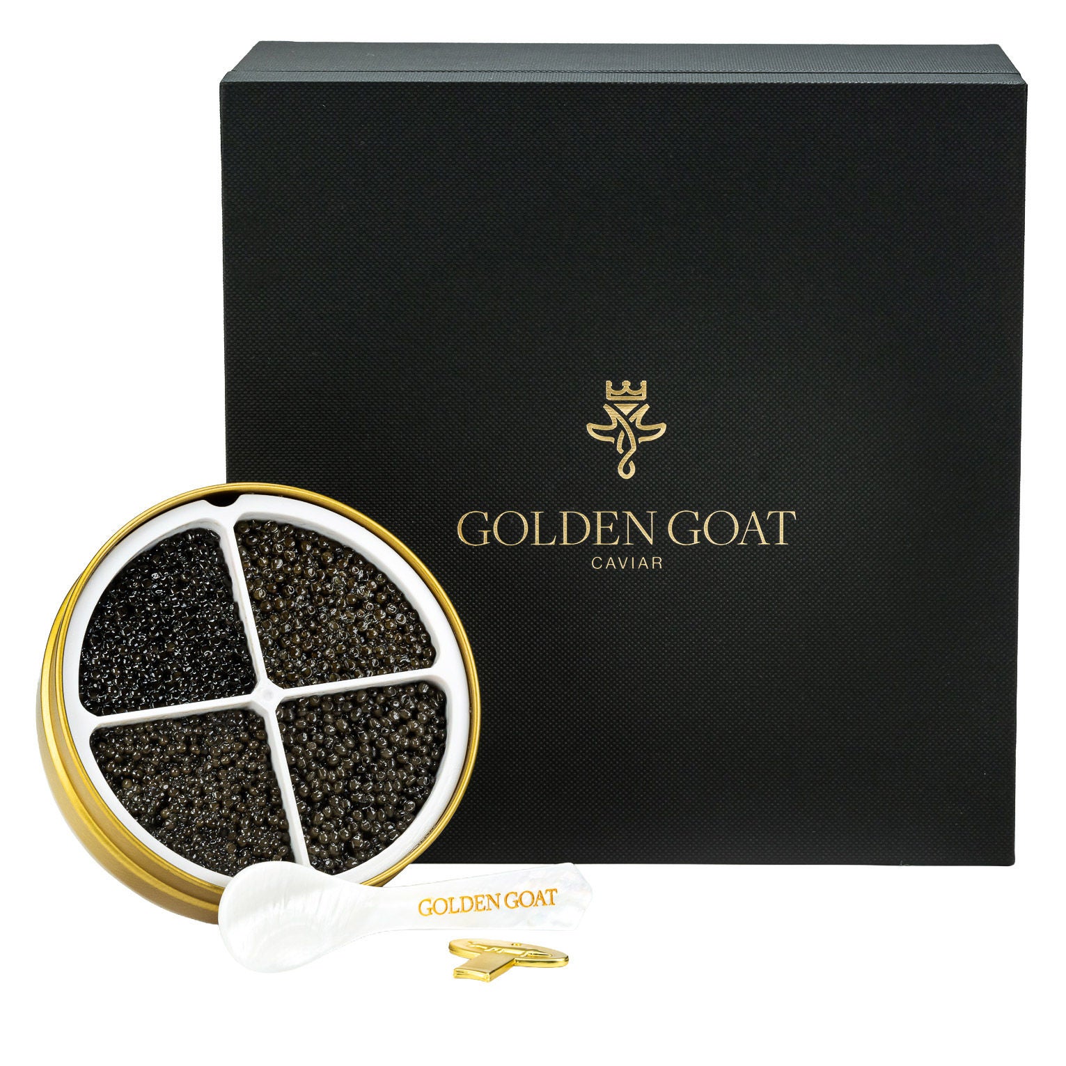 Golden Goat Caviar Prestige Collection Tasting Gift Tin 4.9oz | Costco