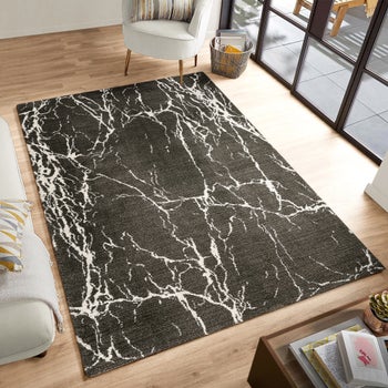 Foxwood Cozy Area Rug Collection, Radley Charcoal | Costco