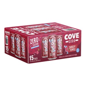 Cove Soda Shirley Temple, 15 x 355 mL