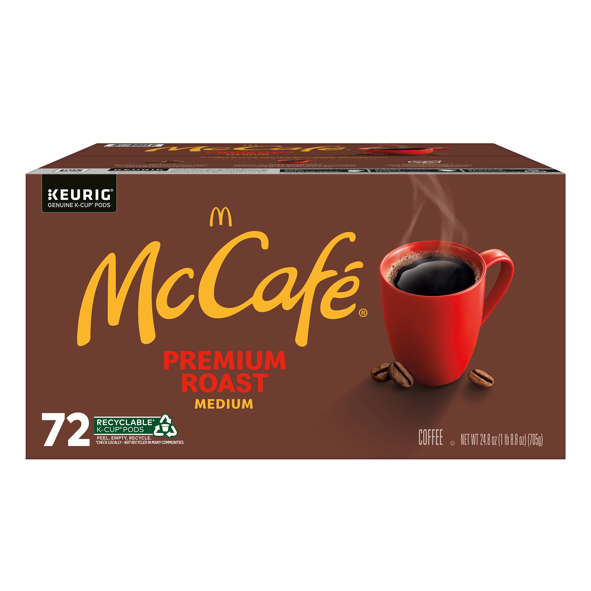 McCafe Premium Roast Coffee K-Cup Pod, 72-count | Costco