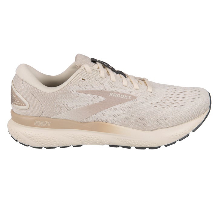Brooks Ghost 16 Running Shoes White Cream Athletic Sneakers Mens 10 1104181D164 Brooks ghost 16 1104181d164 - Gem main image 3