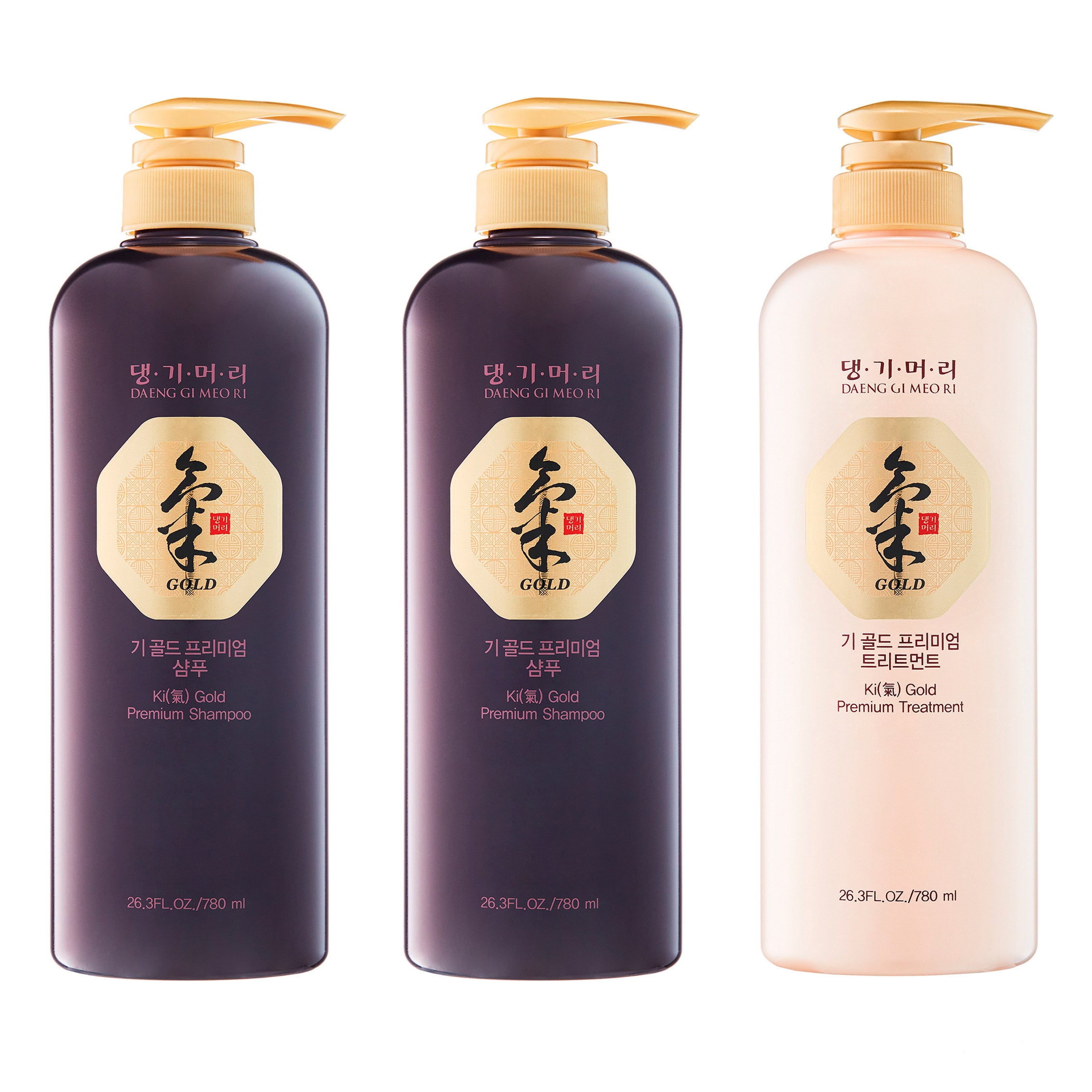 Daeng Gi Meo Ri Ki Gold Premium Hair Treatment Trio | Costco