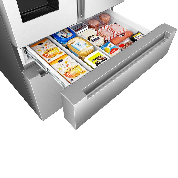 Mora 26 cu. ft 4 Door French Door Refrigerator with Ice & Water